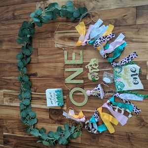 "Wild One" Jungled themed 1st B-day Decor